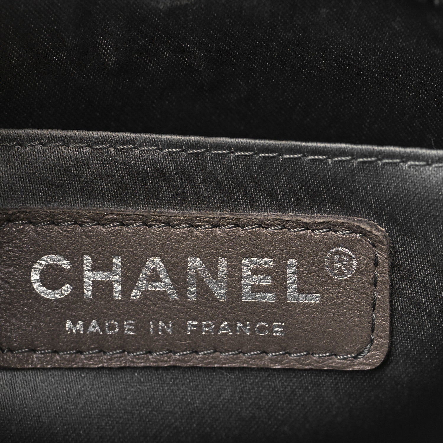 Chanel Patent Calfskin Lucky Symbols Pochette Black 6 of 9