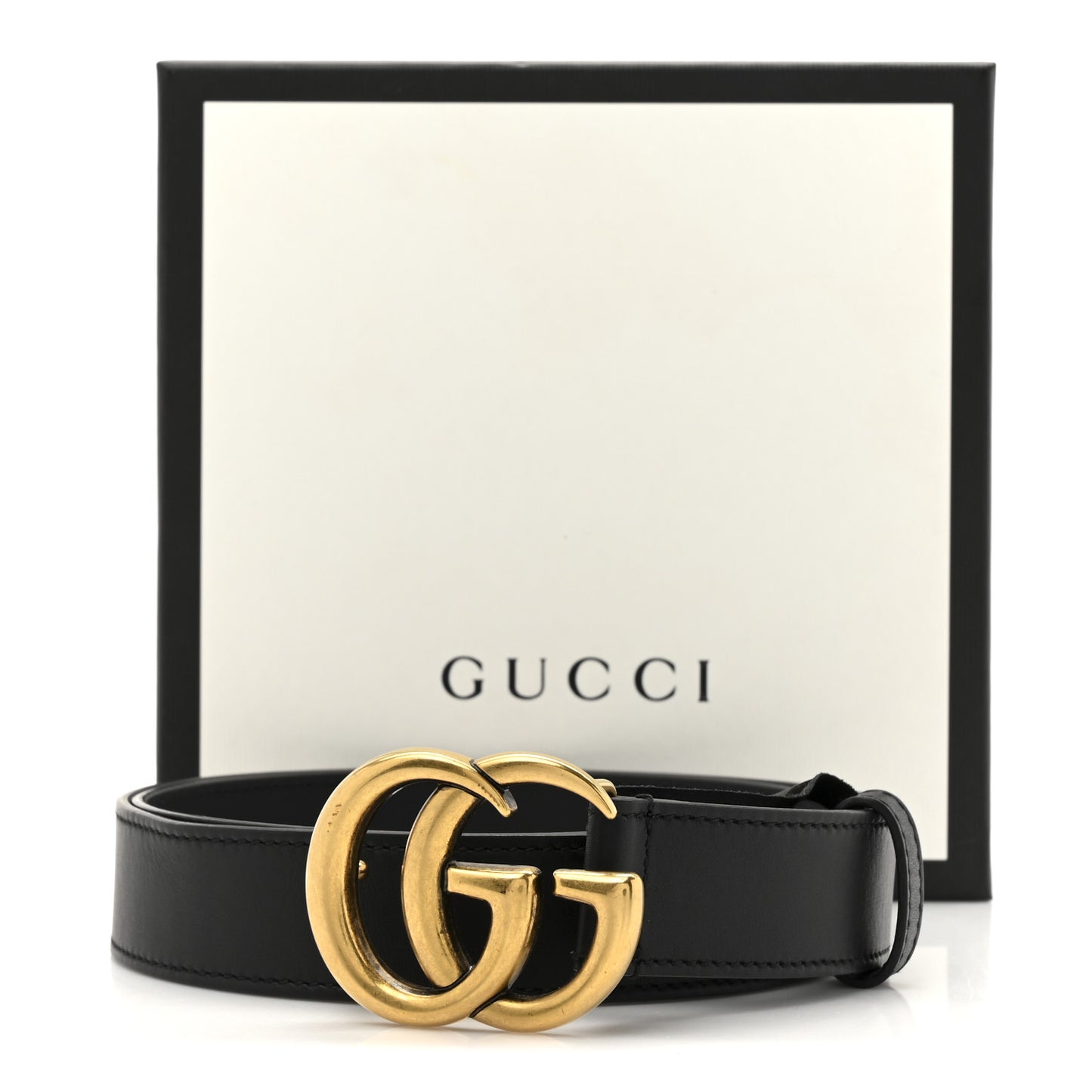 Calfskin Double G 30mm Belt 85 34 Black
