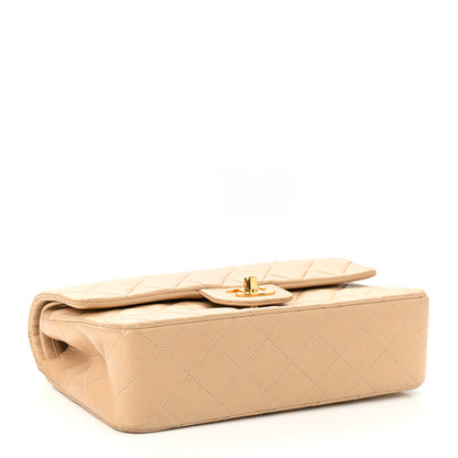 Chanel Lambskin Quilted Small Double Flap Beige 4 of 14