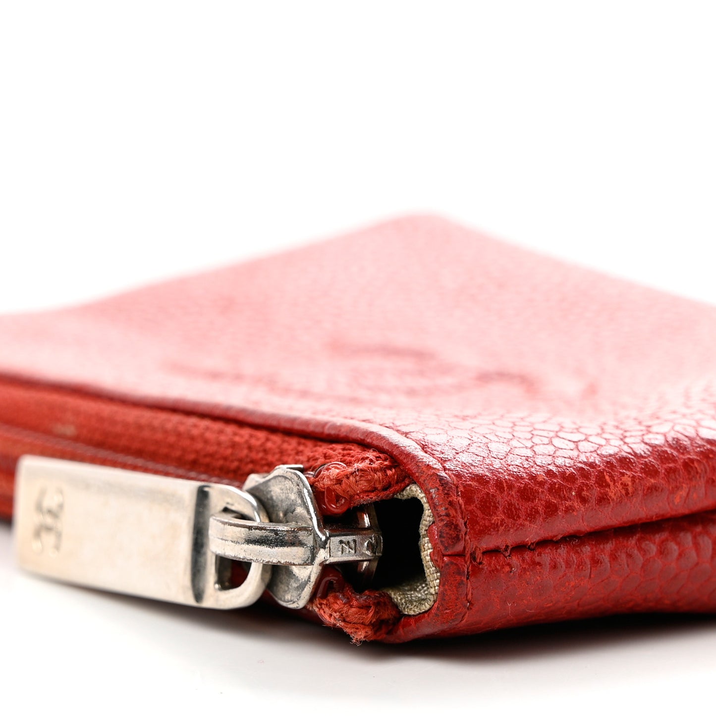 Caviar Timeless CC Coin Purse Case Red