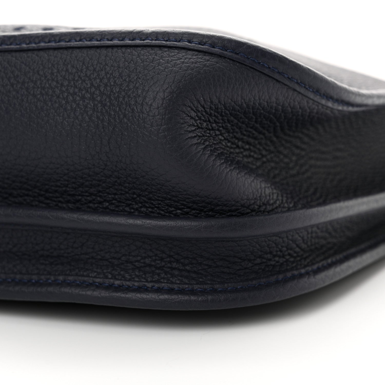 Hermes Taurillon Clemence Evelyne III PM Bleu Nuit 10 of 10