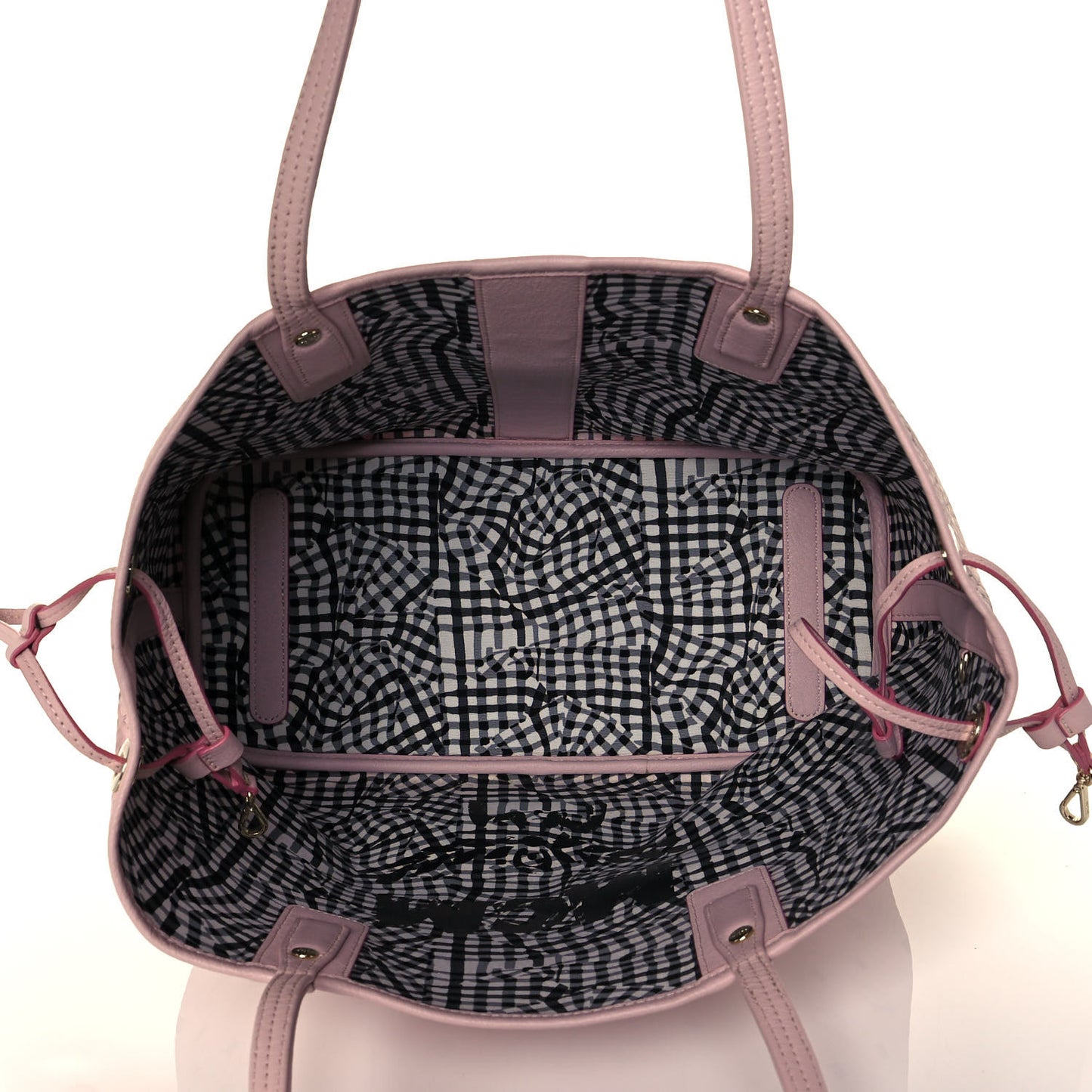 Visetos Medium Liz Reversible Shopper Tote Soft Pink