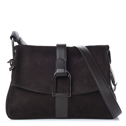 Delvaux Nubuck Givry Shoulder Bag 1 of 11