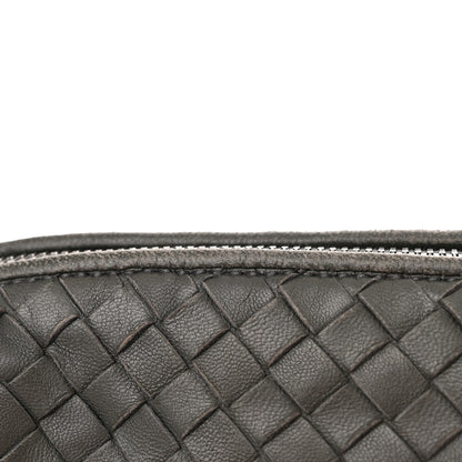 Bottega Veneta Nappa Intrecciato Nodini Crossbody Messenger New Light Grey 12 of 16
