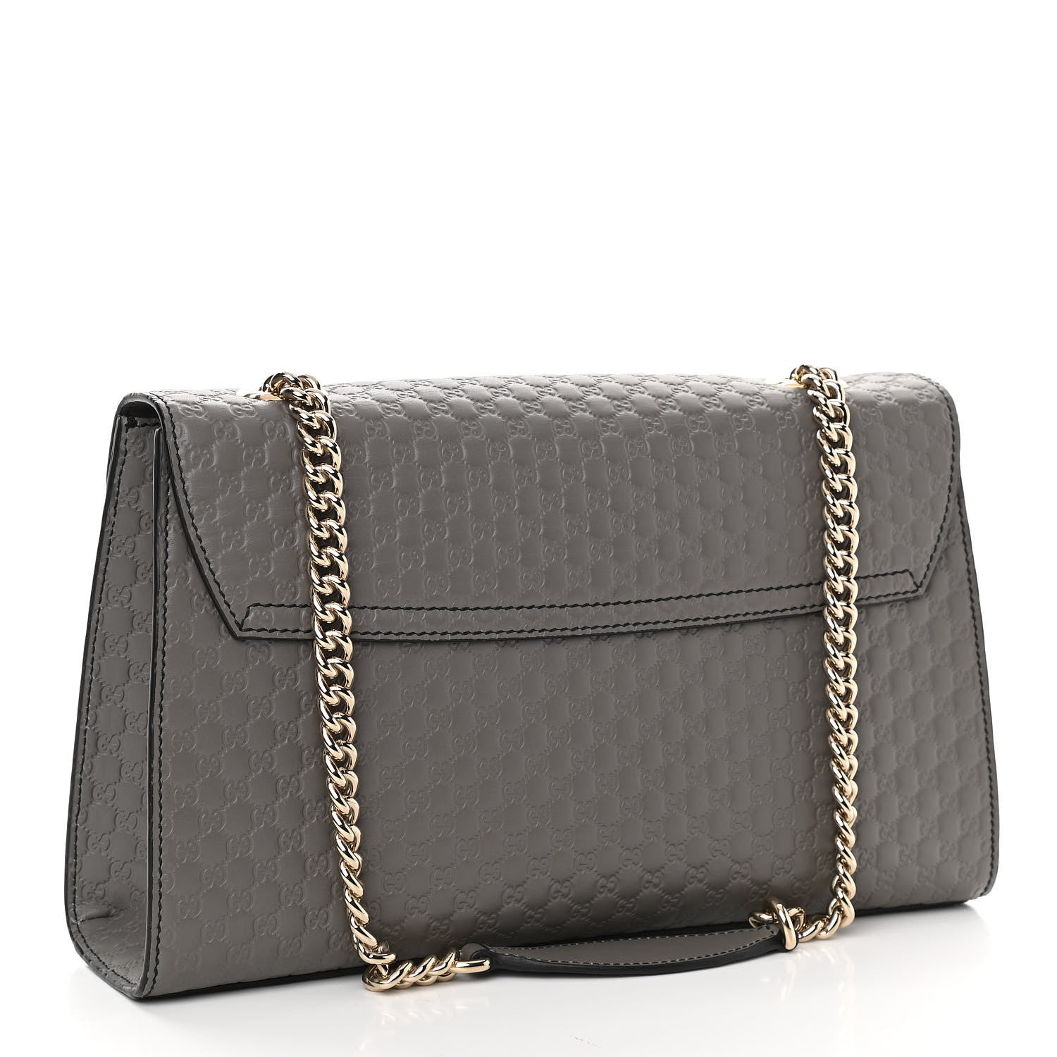 Gucci Soft Microguccissima Medium Emily Chain Shoulder Bag Loess 3 of 10