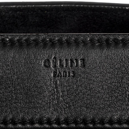 Celine Supple Calfskin Medium Phantom Luggage Black 8 of 9