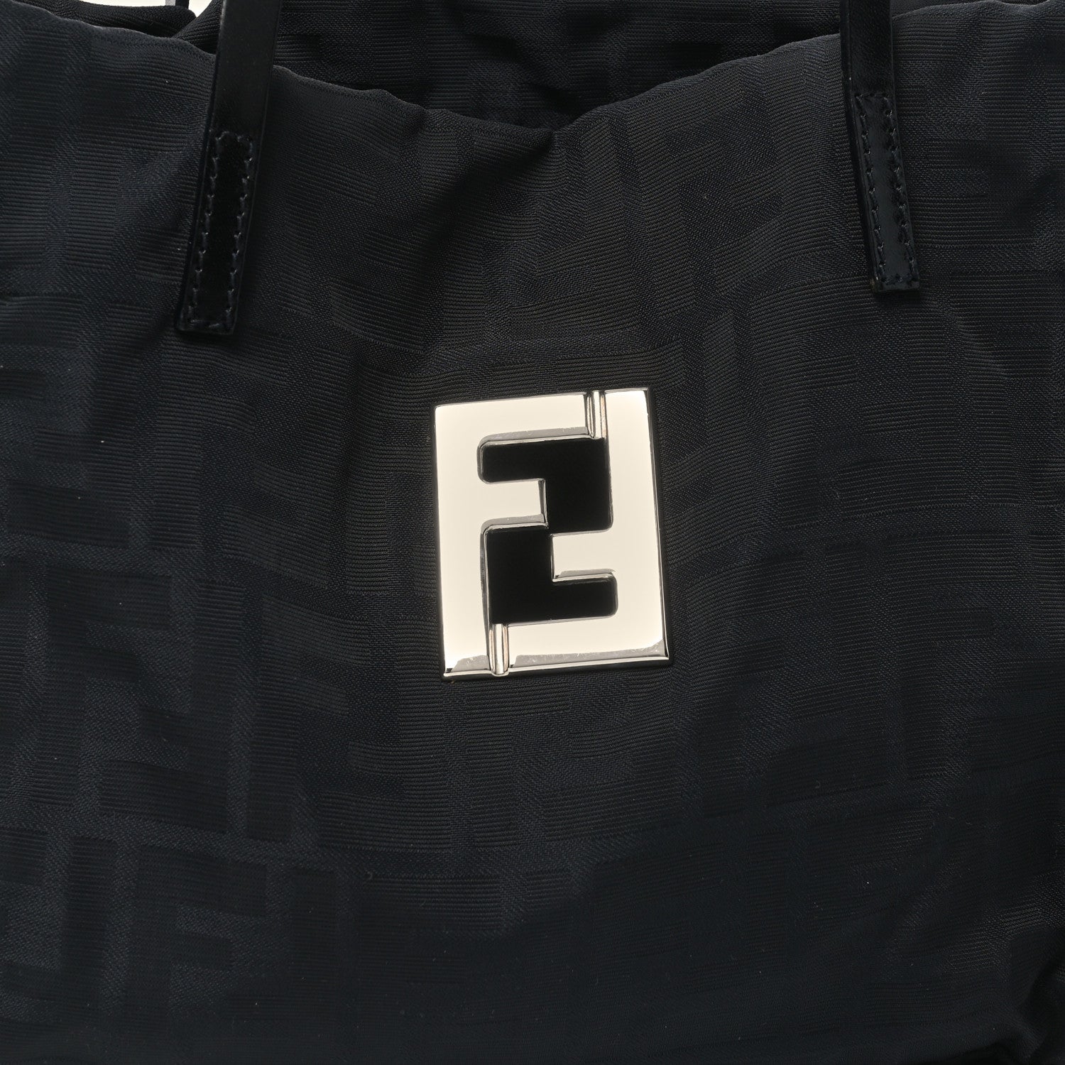 Fendi Zucca Tote Black 8 of 10