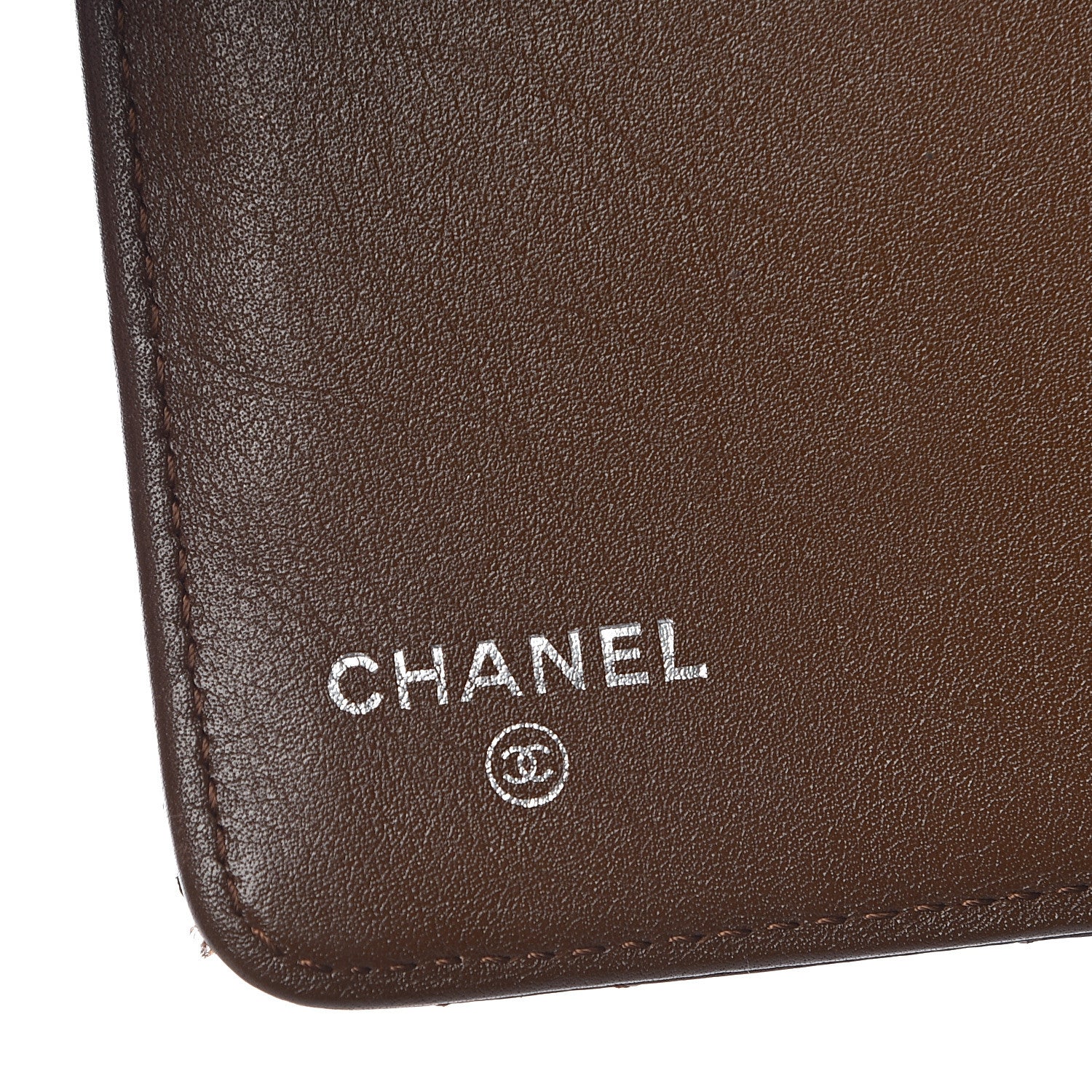 Chanel Caviar Quilted Zipped Pocket Wallet Brown 6 of 15