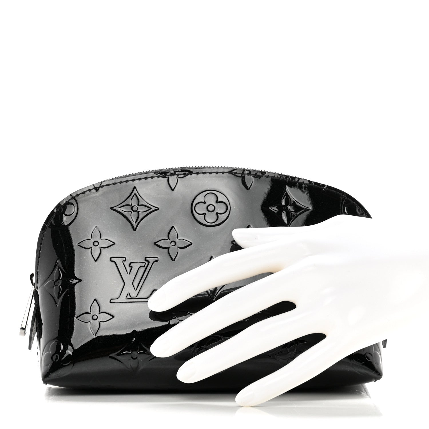 Louis Vuitton Vernis Cosmetic Pouch Noir Magnetique 2 of 7