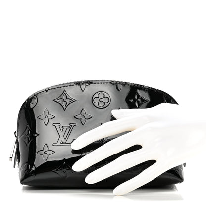 Louis Vuitton Vernis Cosmetic Pouch Noir Magnetique 2 of 7