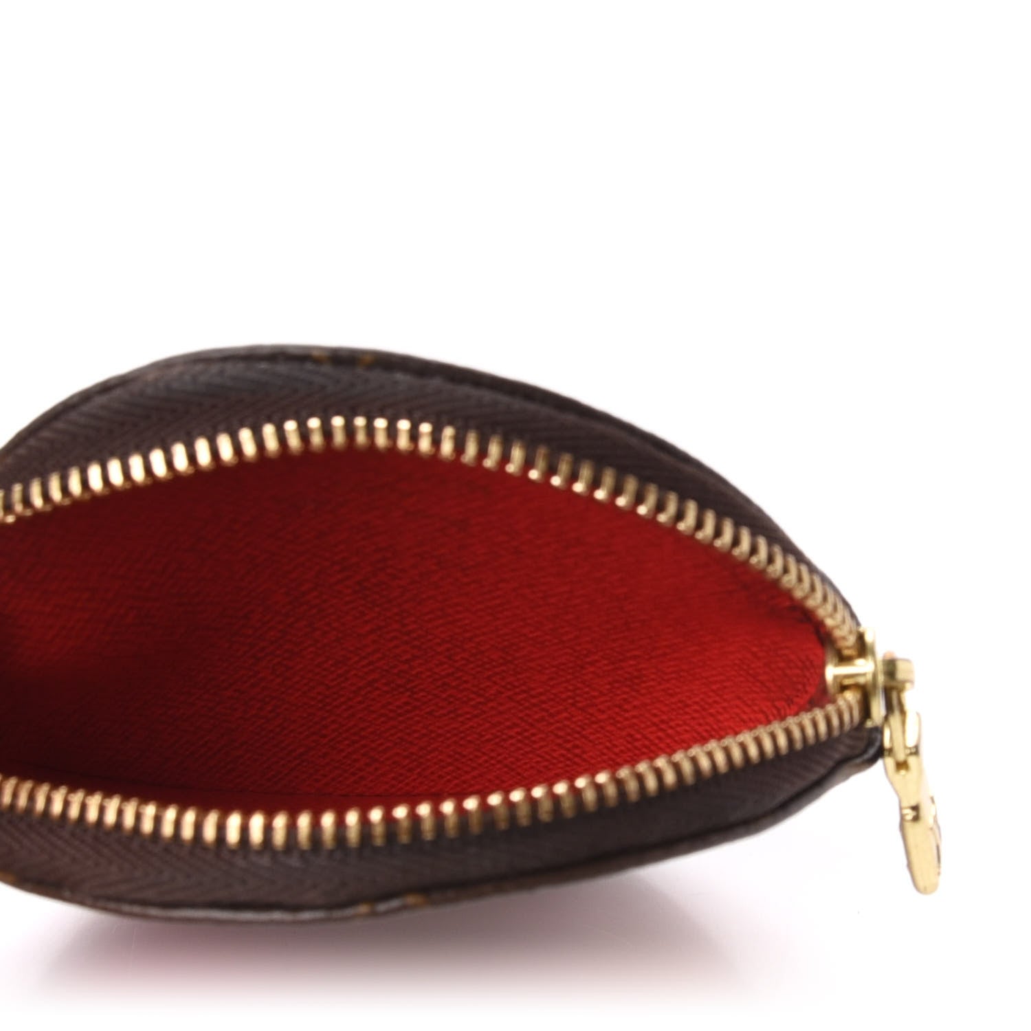 Louis Vuitton Monogram 2016 Christmas Animation Round Coin Purse Rouge 5 of 7