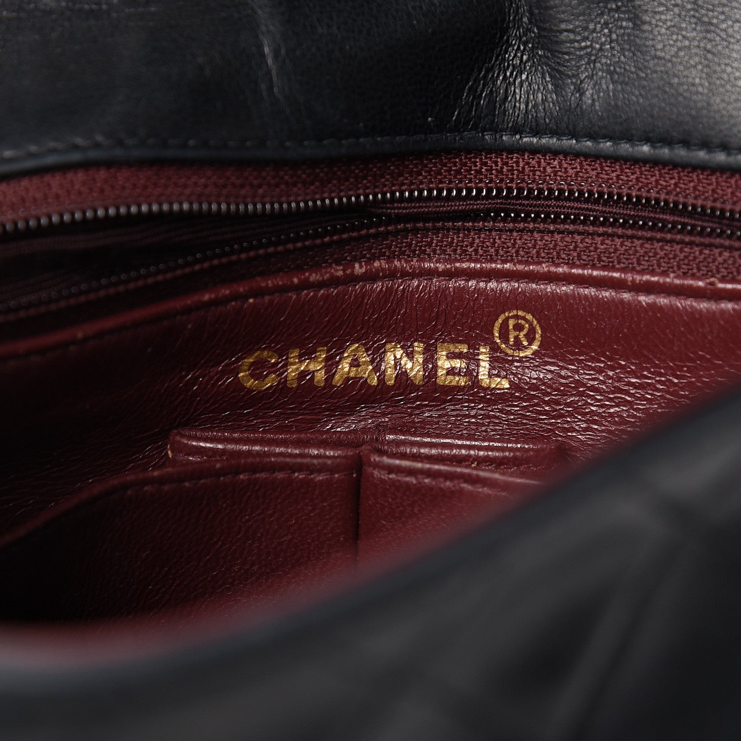 Chanel Lambskin Quilted Mini Square Flap Black 6 of 27