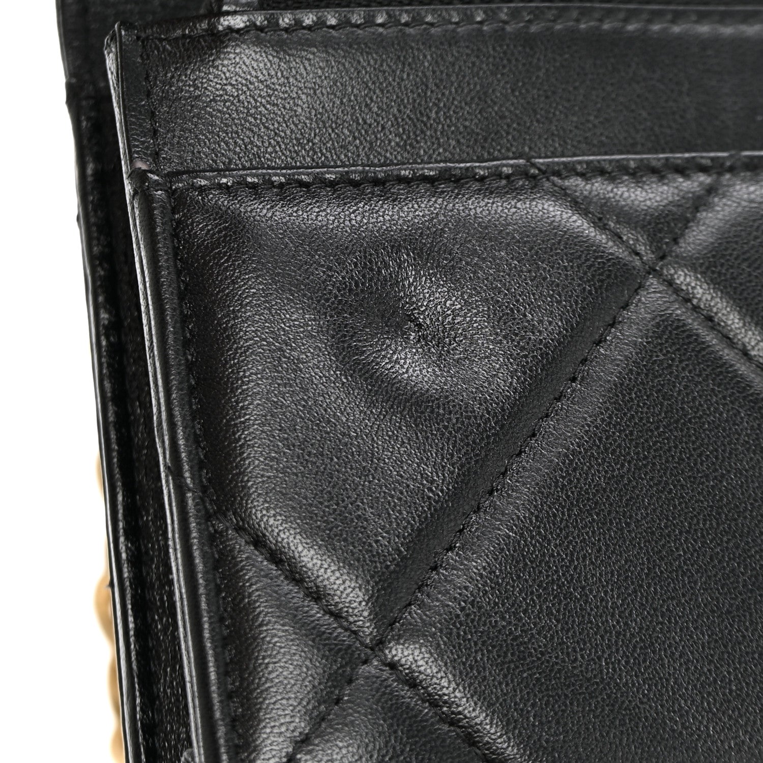 Chanel Lambskin Quilted Chanel 19 Wallet On Chain WOC Black 12 of 12