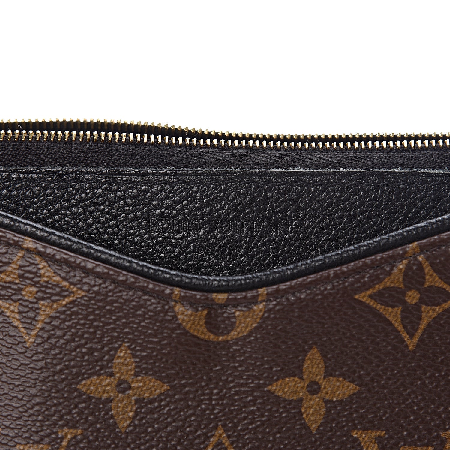 Louis Vuitton Monogram Pallas Clutch Black 8 of 11