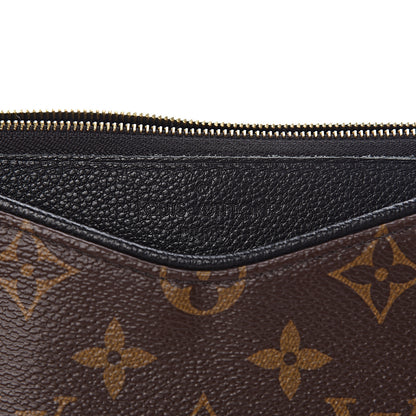 Louis Vuitton Monogram Pallas Clutch Black 8 of 11