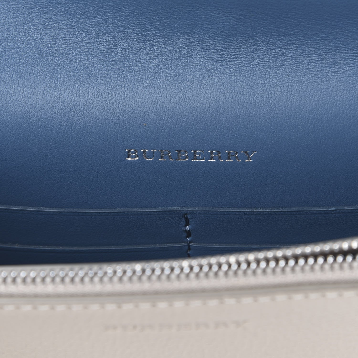 Burberry Goatskin Pecan Chain Shoulder Bag Limestone 7 of 12
