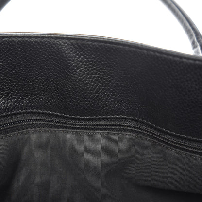 Chanel Calfskin Cerf Executive Shopper Tote Black 15 of 21