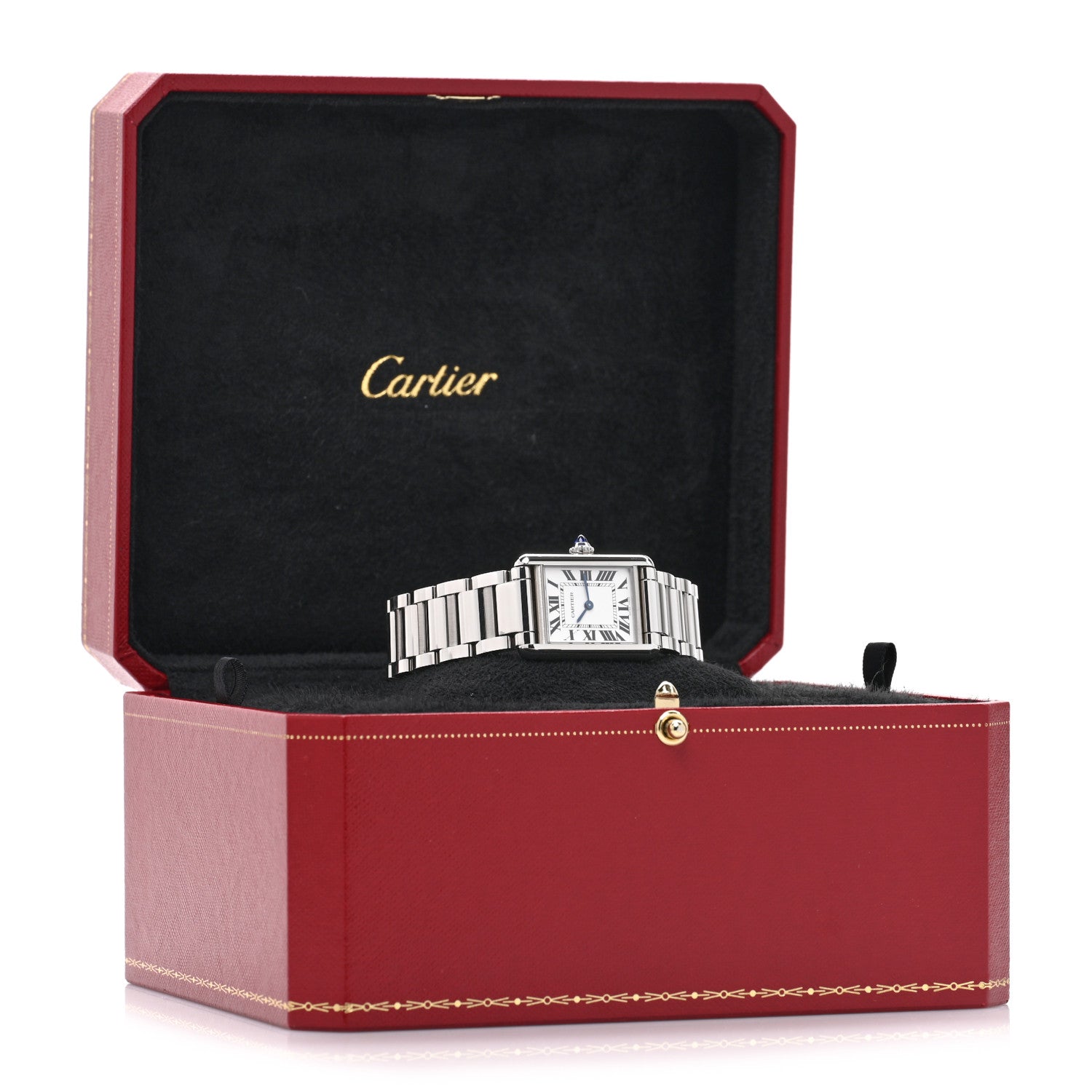 Cartier Stainless Steel 22mm Tank Must Quartz Watch 5 of 5