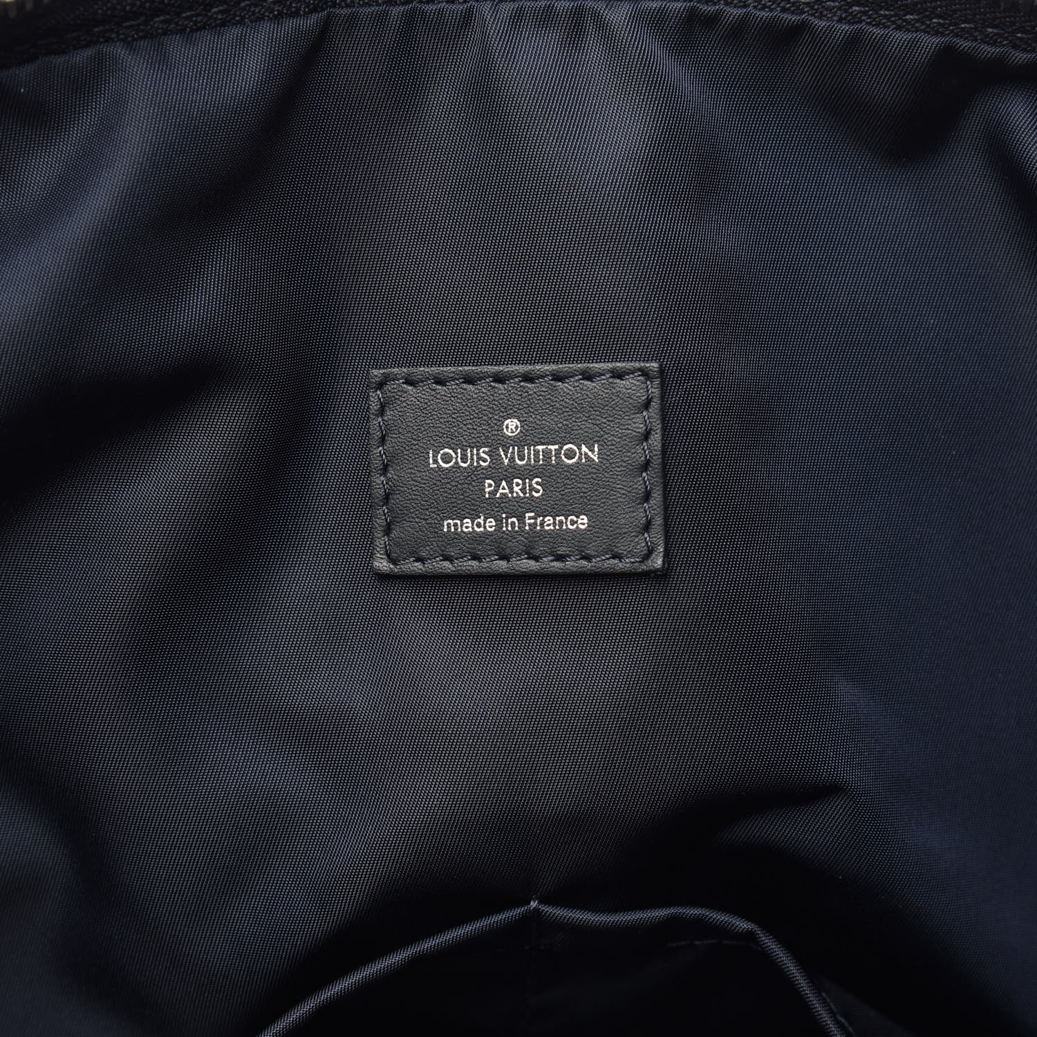 Louis Vuitton Calfskin Gaston V Start MM Navy 5 of 8