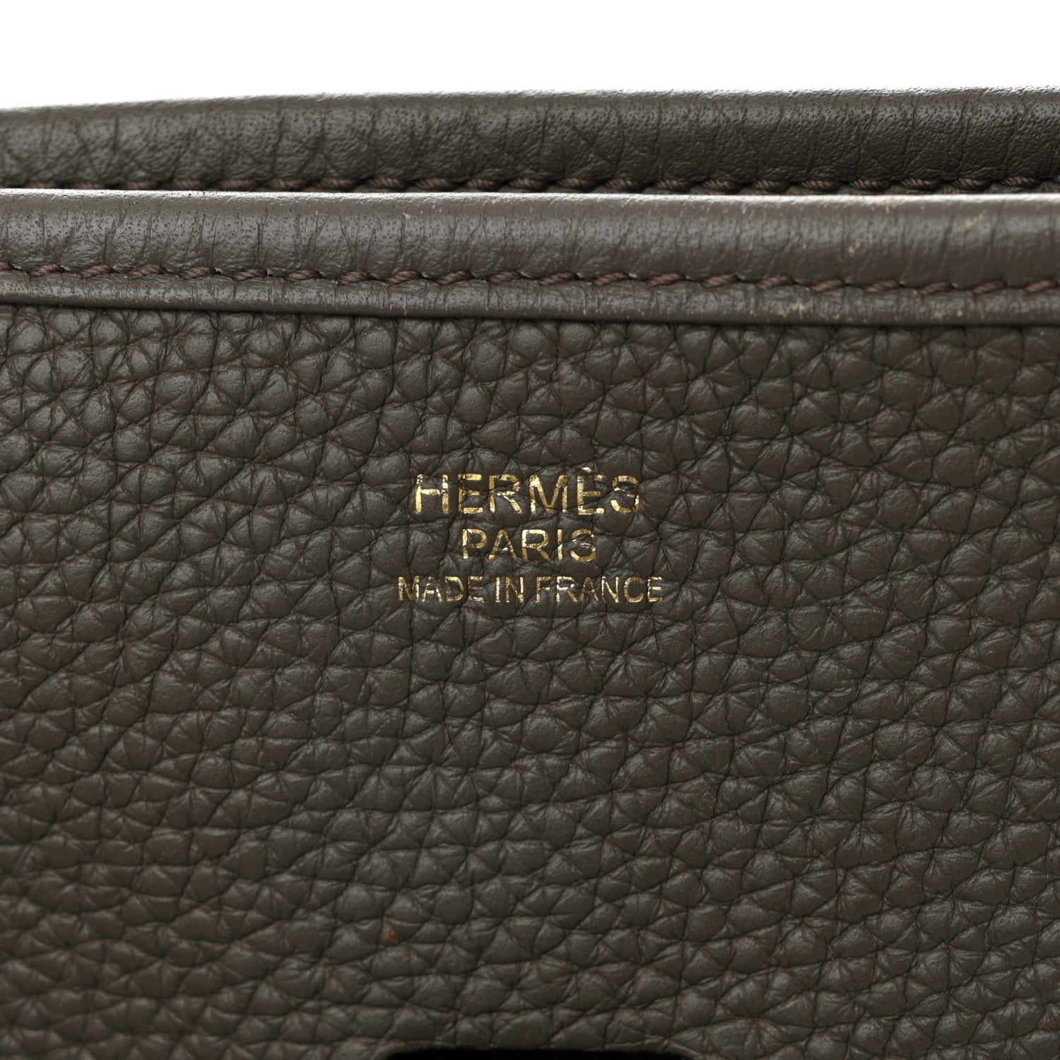 Hermes Taurillon Clemence Evelyne III GM Etain 6 of 12