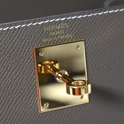 Hermes Epsom Kelly Sellier 28 Etoupe 6 of 11