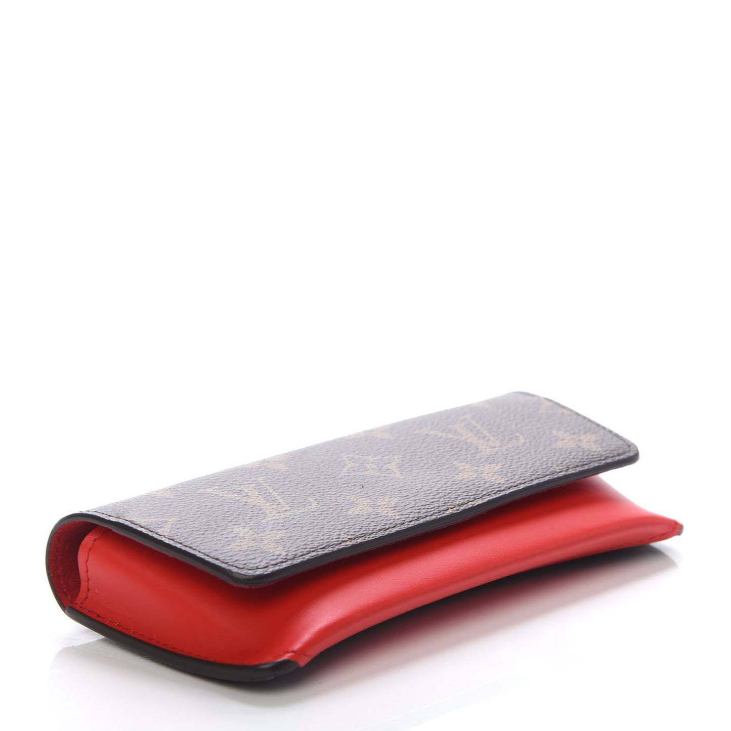 Monogram Woody Glasses Case Rouge