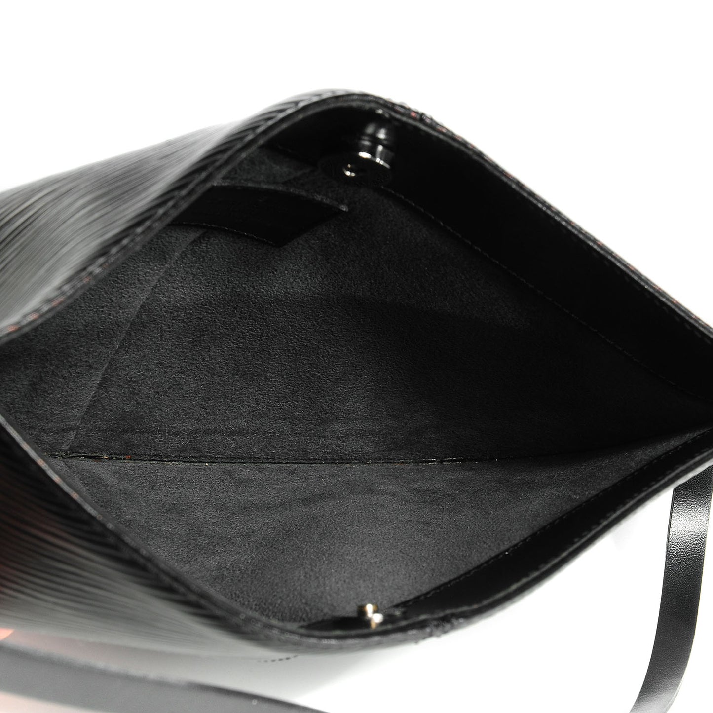 Epi Demi Lune Pochette Black