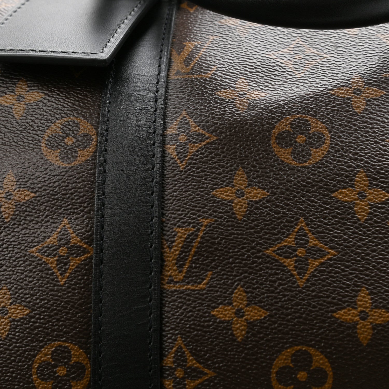 Louis Vuitton Monogram Macassar Keepall Bandouliere 45 12 of 13