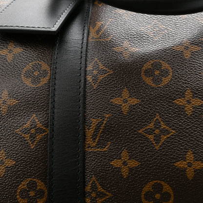 Louis Vuitton Monogram Macassar Keepall Bandouliere 45 12 of 13