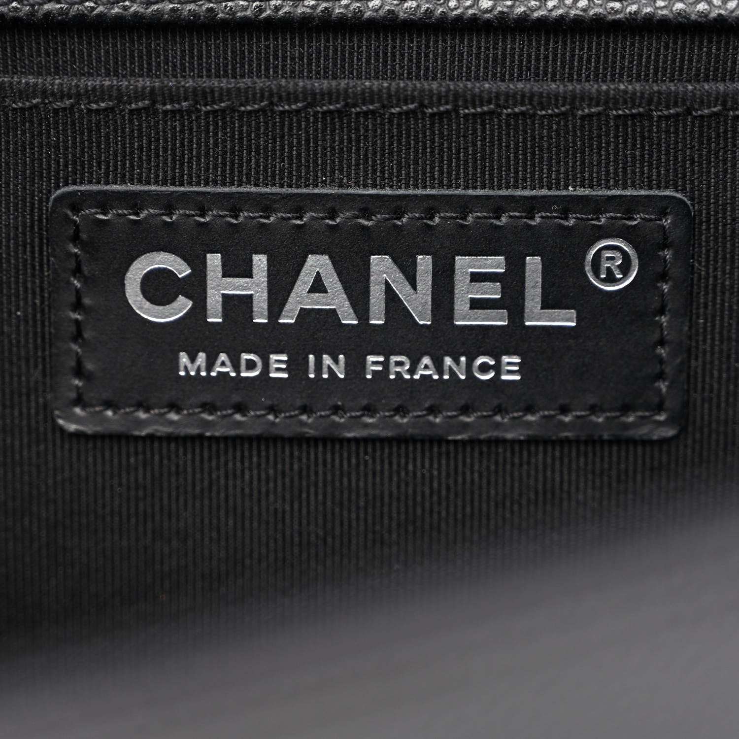Chanel Caviar Quilted Medium Boy Flap Black 6 of 11