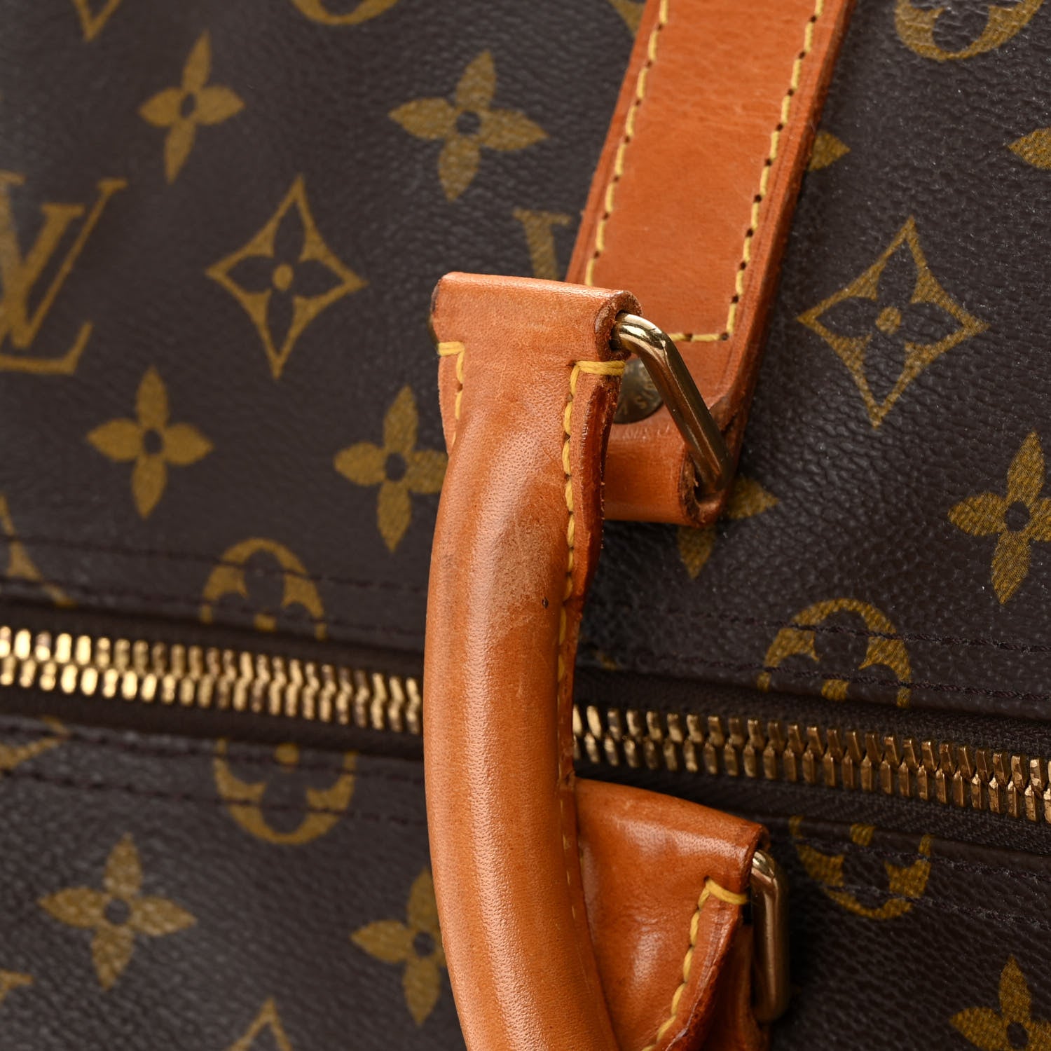 Louis Vuitton Monogram Keepall Bandouliere 55 16 of 19