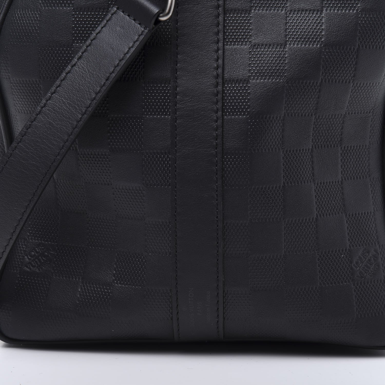 Louis Vuitton Damier Infini Keepall Bandouliere 45 Onyx 10 of 11