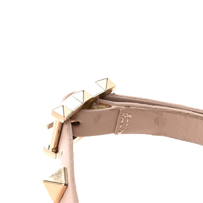 Valentino Garavani Calfskin Rockstud 60mm City Sandals 40 Poudre 11 of 12