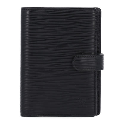 Louis Vuitton Epi Small Ring Agenda Cover Black 1 of 7