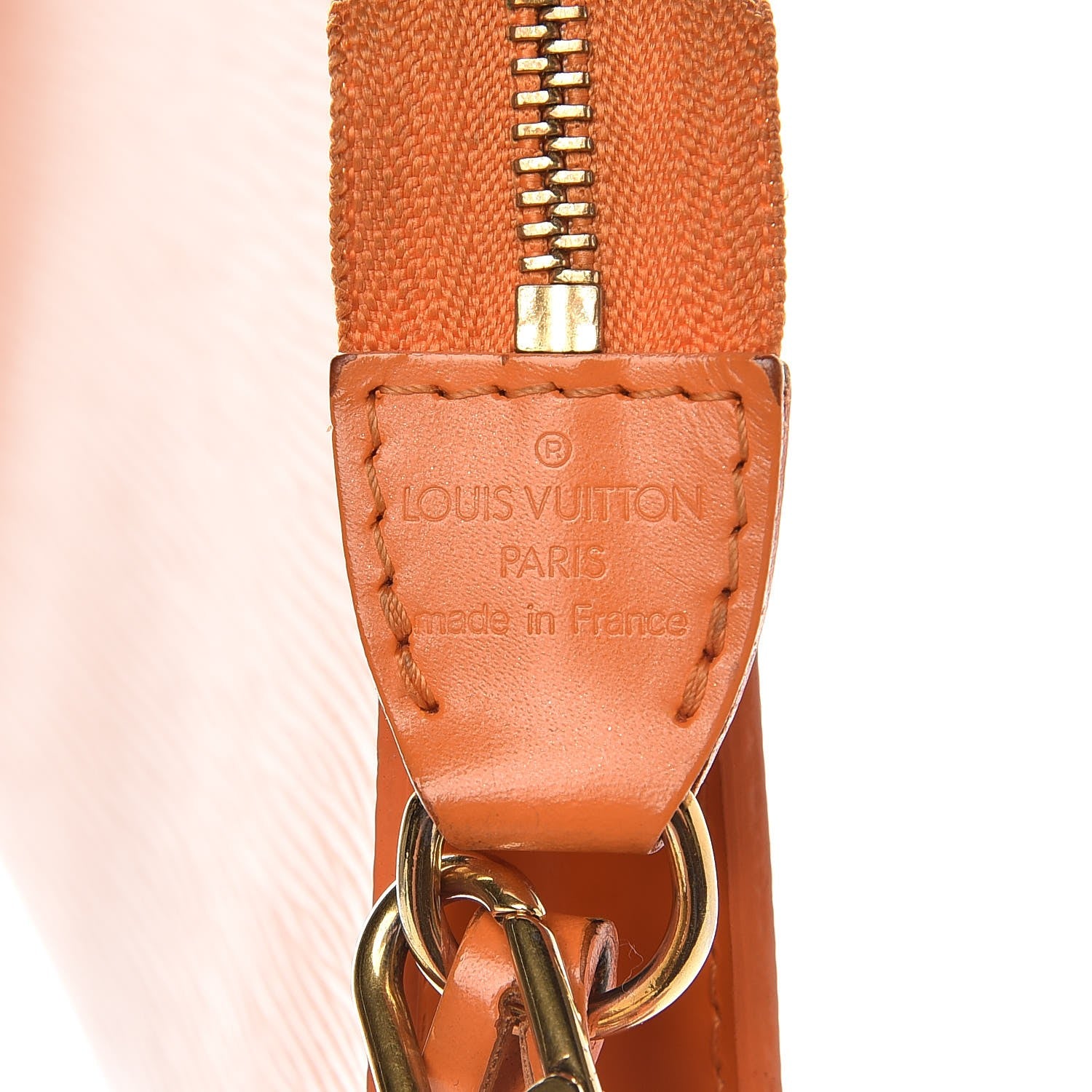 Louis Vuitton Epi Pochette Accessories 24 Mandarin 6 of 12