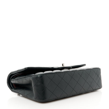 Chanel Lambskin Quilted Medium Double Flap Black 4 of 12