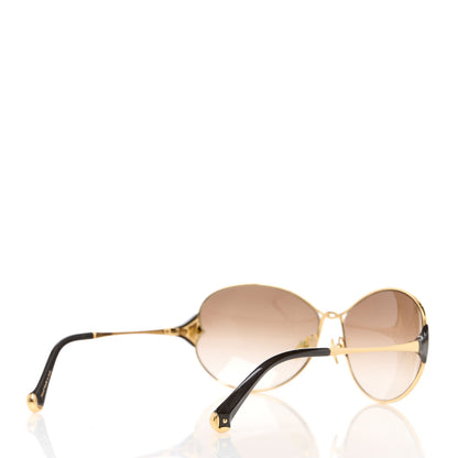 Louis Vuitton Daisy Sunglasses Z0262U Marron 4 of 10