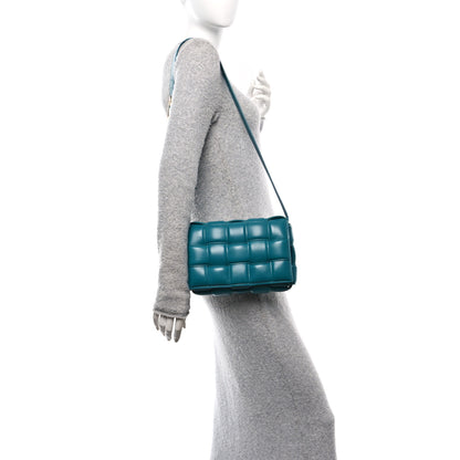 Bottega Veneta Nappa Maxi Intreccio Padded Cassette Crossbody Bag Mallard 2 of 9