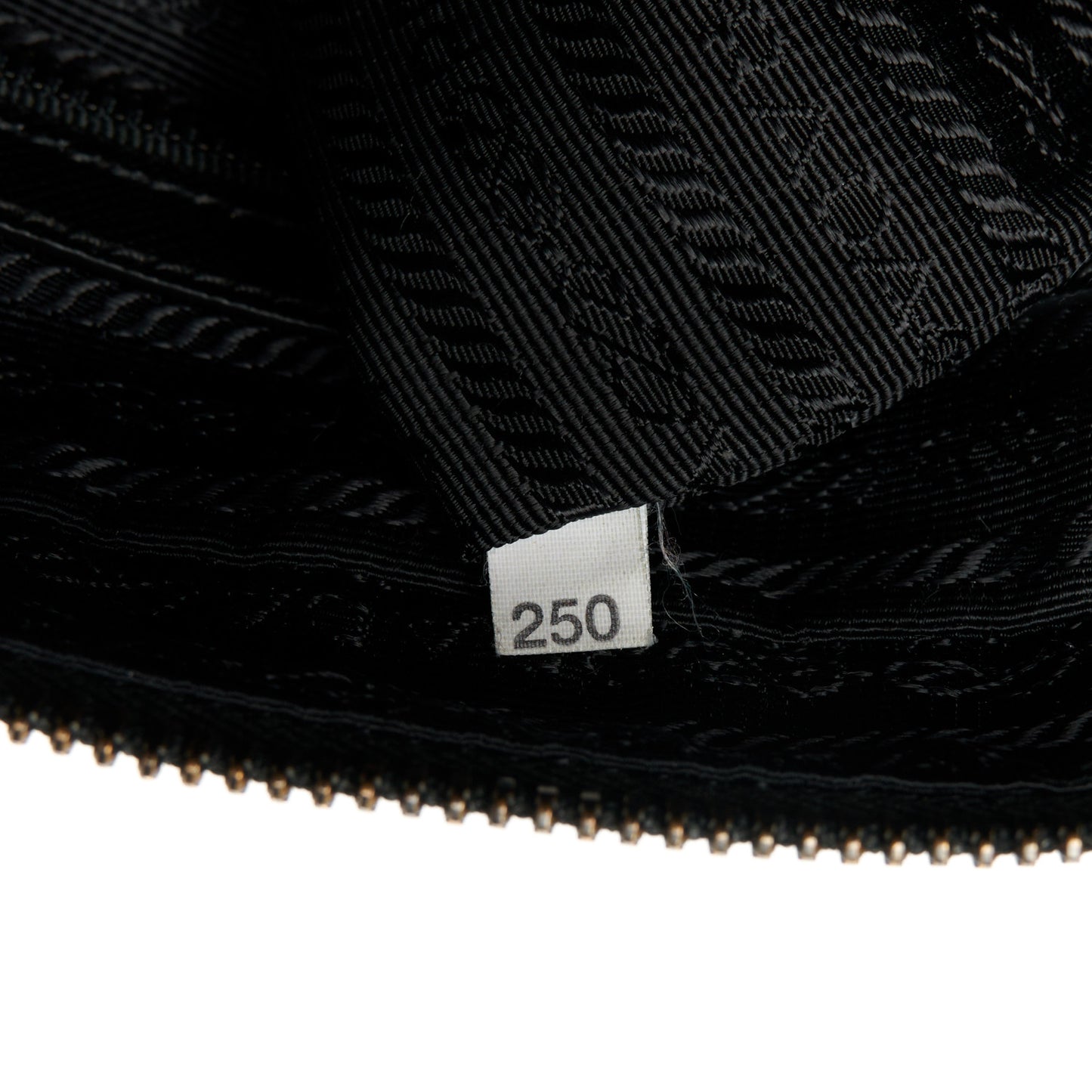 Tessuto Nylon Saffiano Shoulder Bag Black