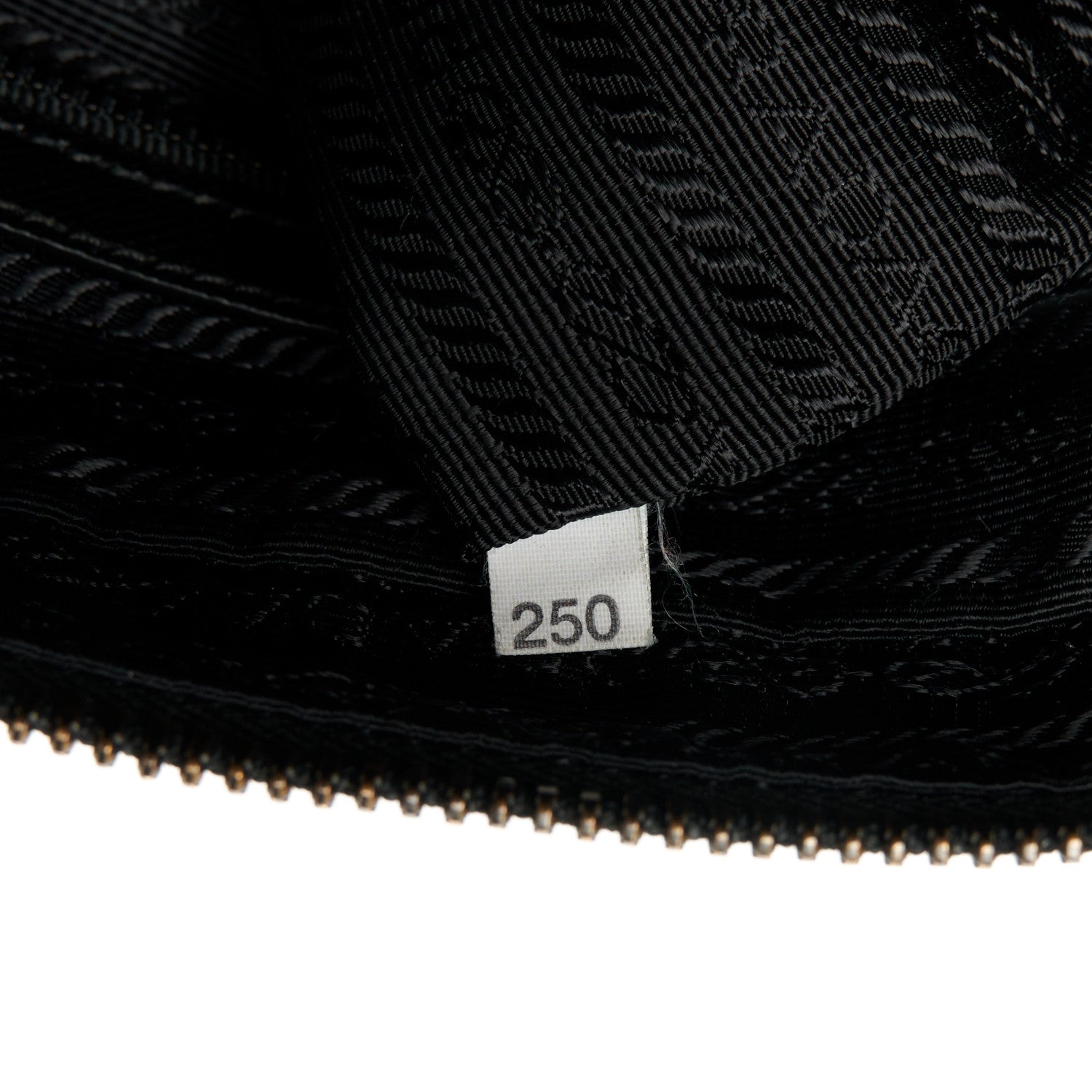 Prada Tessuto Nylon Saffiano Shoulder Bag Black 7 of 11