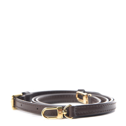 Louis Vuitton Calfskin 16mm Adjustable Shoulder Strap Brown 1 of 2