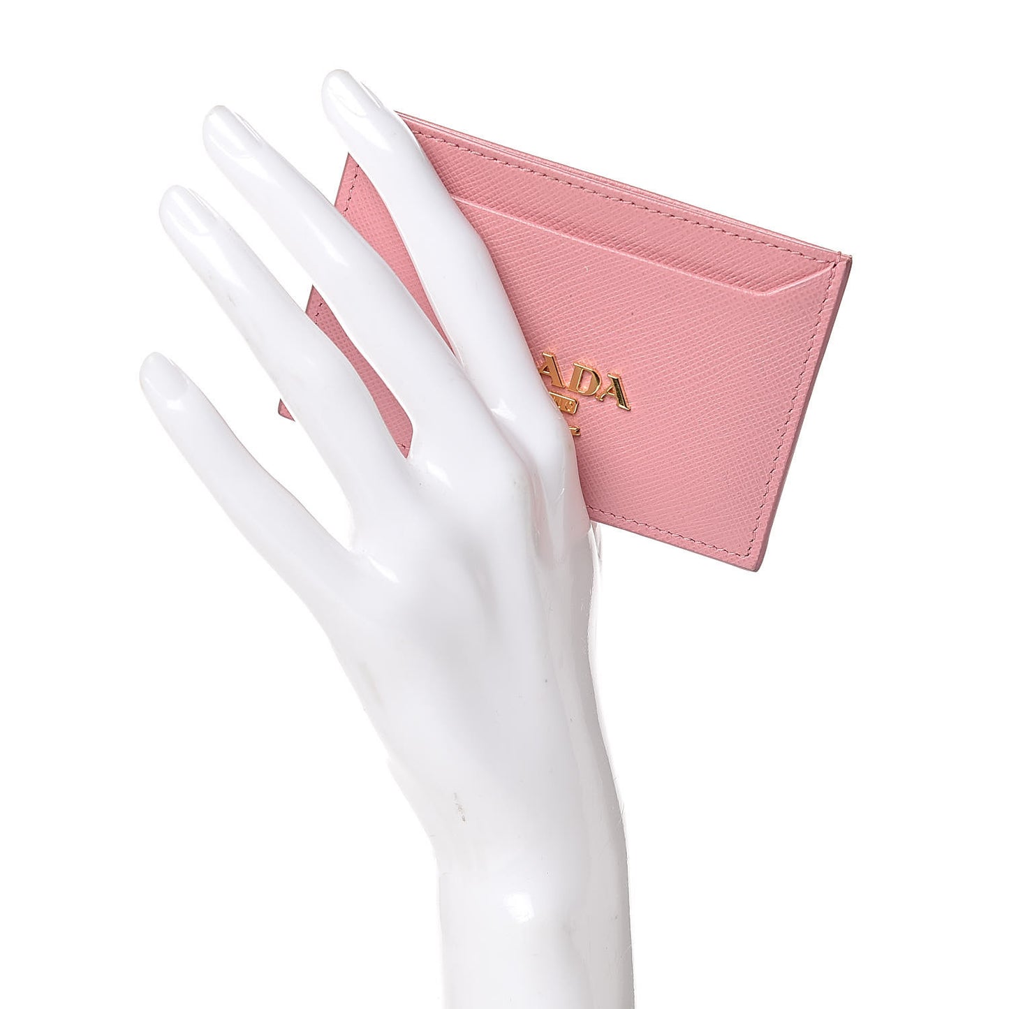 Saffiano Metal Card Case Petalo