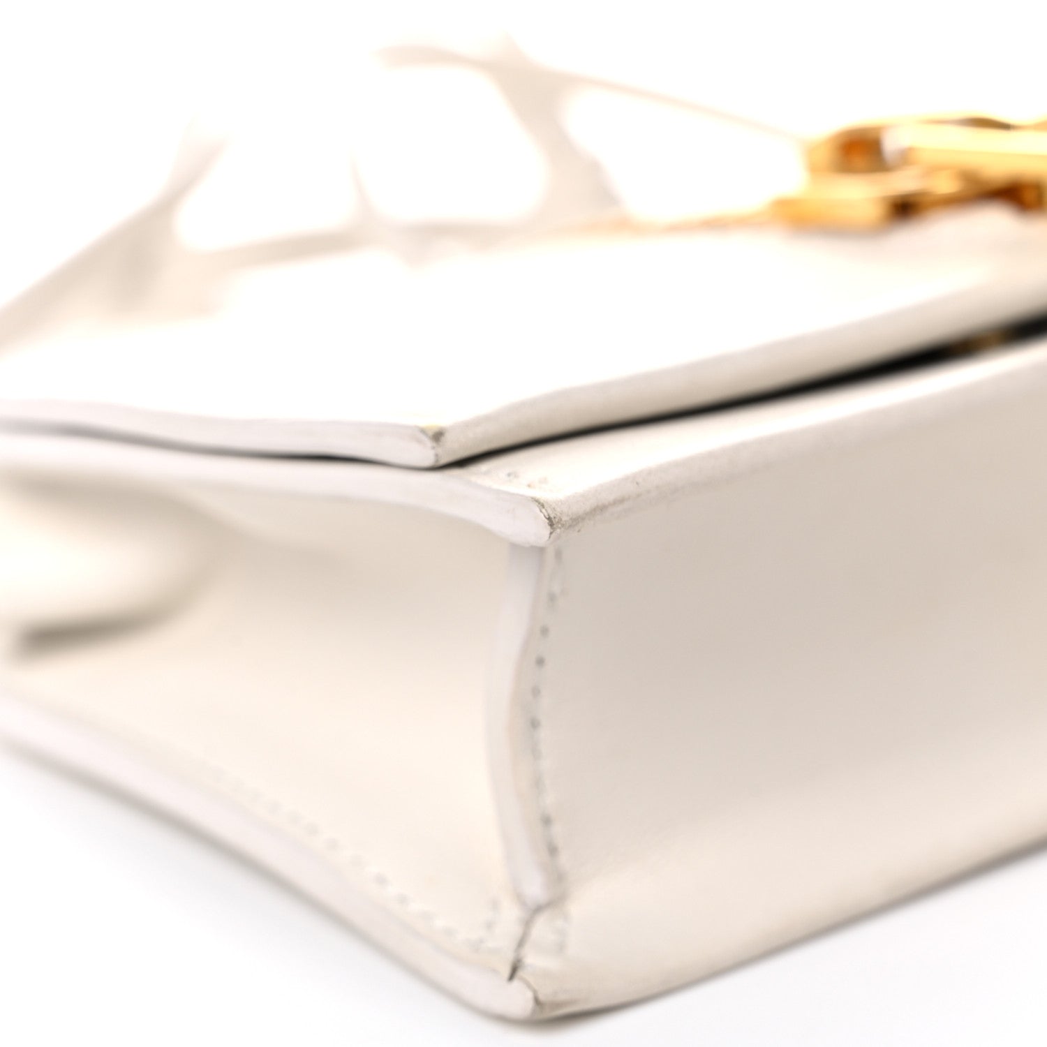 Tom Ford Calfskin Sedgwick Zip Clutch White 7 of 24