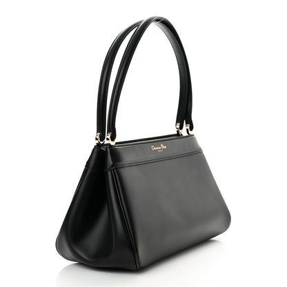 Christian Dior Calfskin Medium Key Shoulder Bag Black 3 of 14