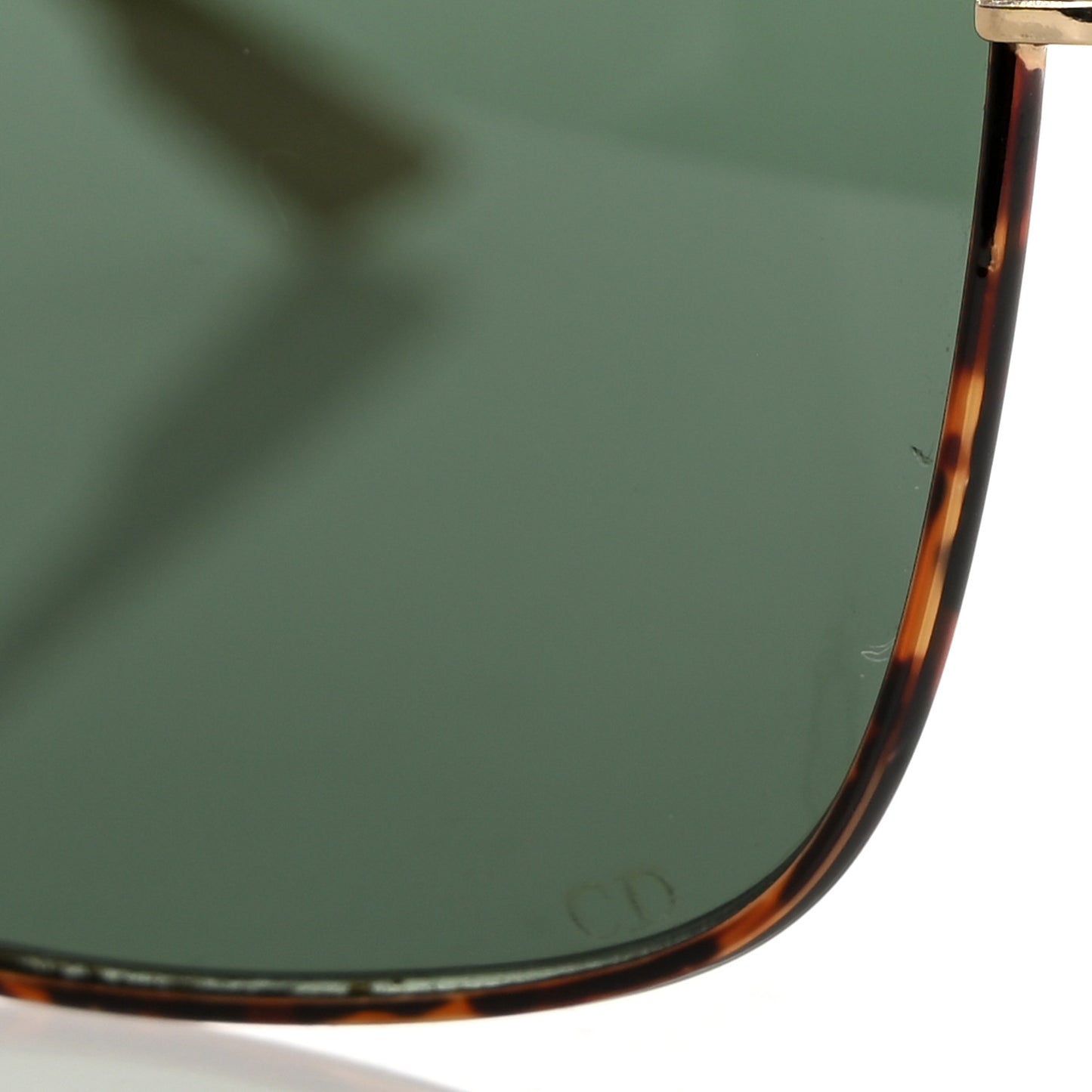 Metal Monsieur 2 Sunglasses Light Gold Havana