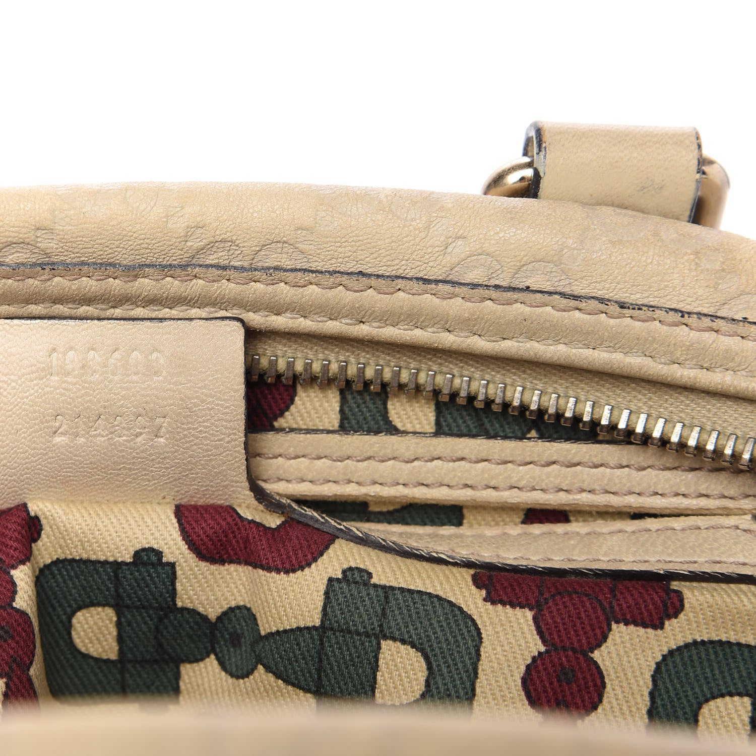 Gucci Guccissima Medium Joy Boston Off White 9 of 12