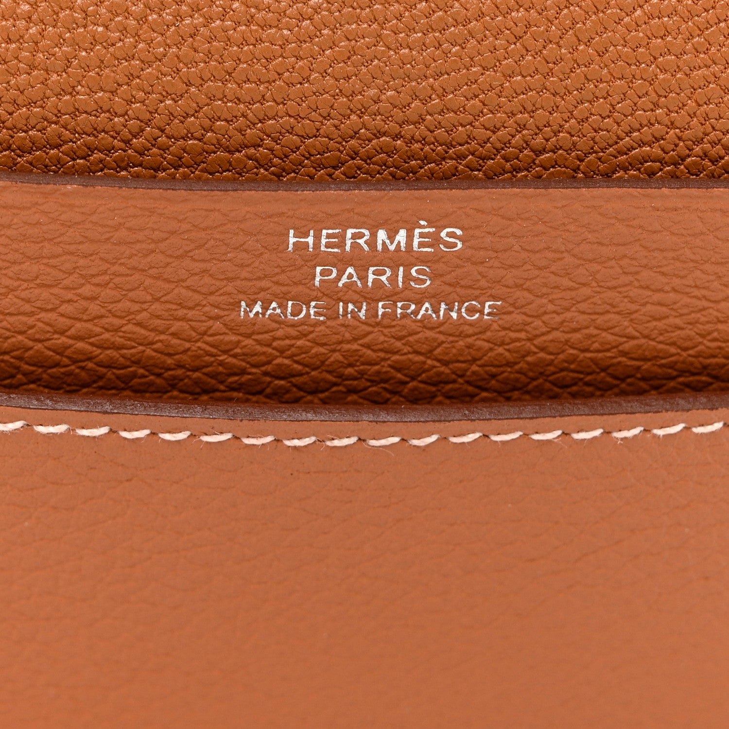 Hermes Evercolor R.M.S card holder Gold 6 of 7