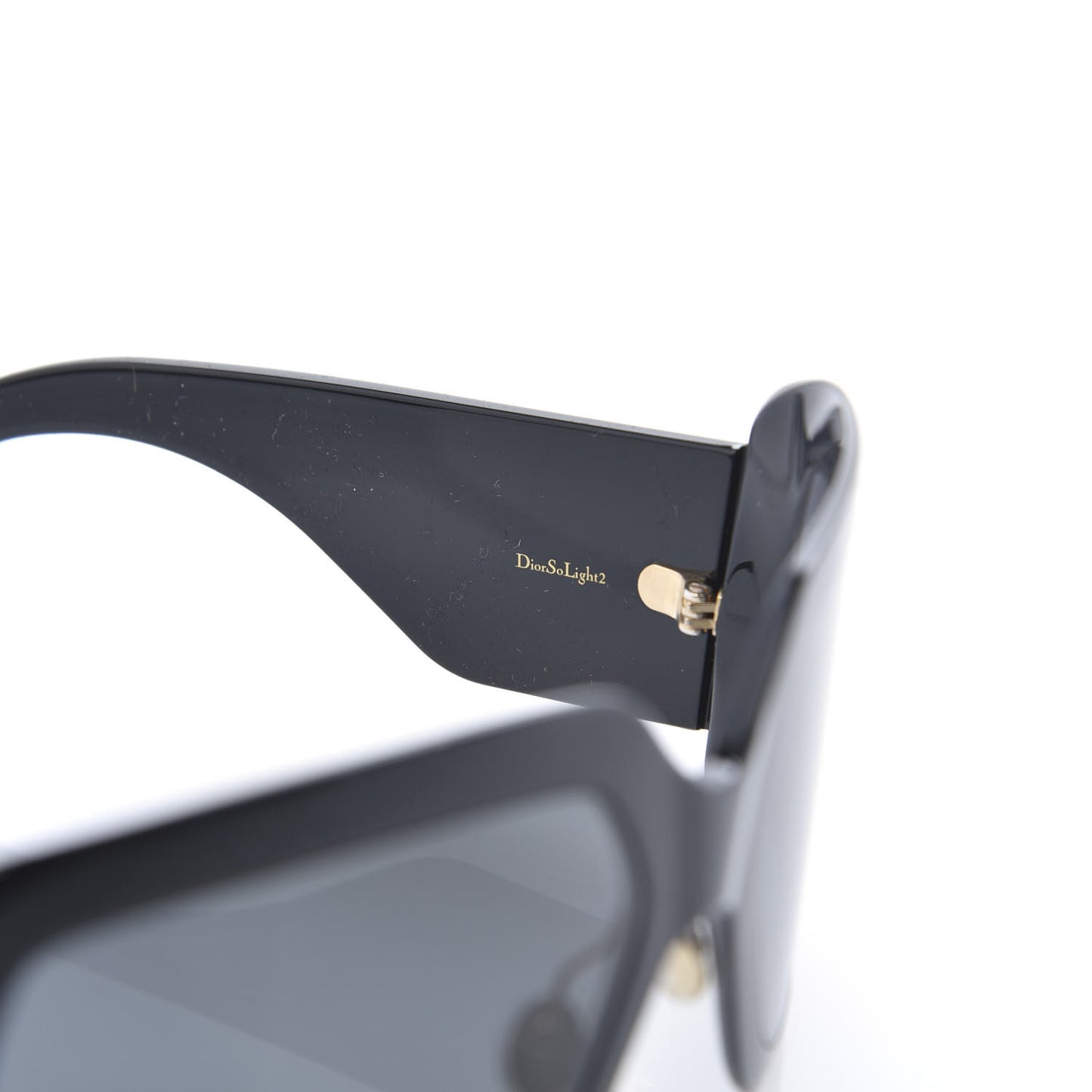 Acetate DiorSo Light 2 Shield Sunglasses Black