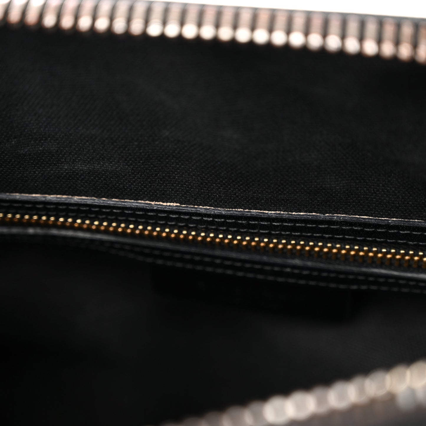 Shiny Lord Calfskin Small Antigona Black