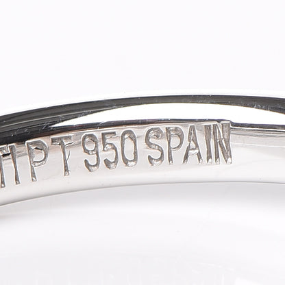 Tiffany Platinum 2mm Elsa Peretti Wedding Band Ring 49 5 6 of 6